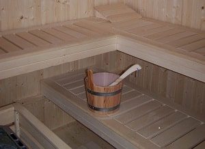 Sauna, Entspannung, Holz, Schweiß, Handtuch, Aufguss