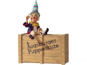 Augsburger Puppenkiste, Augsburg, Kasperle, Marionetten, Theater, Holzkiste, Puppen