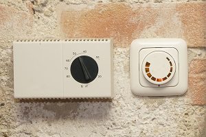 Heizungsthermostat, Heizung, präzise Steuerung, Thermostatkopf, Temperaturfühler
